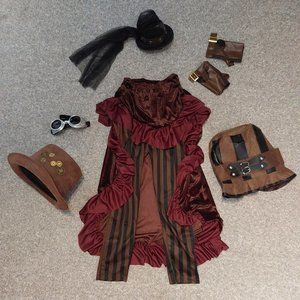 HALLOWEEN Women's Steampunk Accessory MEGA Kit! SMALL